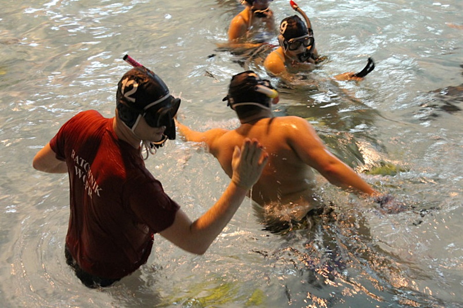Hokej pod wodą Walenie Siemianowice Śląskie XII 2013